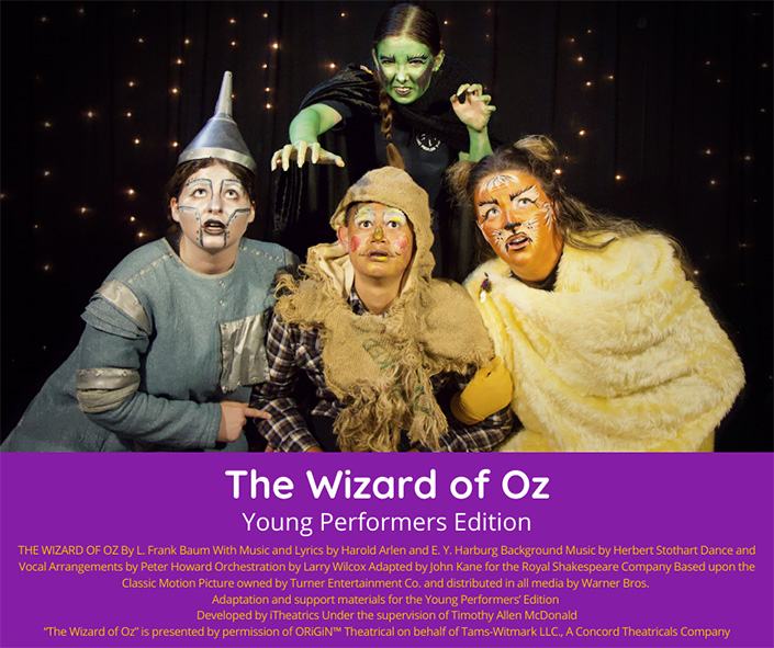 the wizard of oz – young performer’s edition