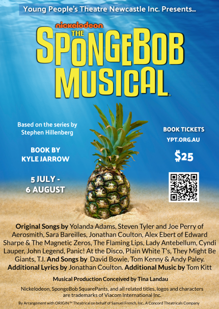 The Spongebob Musical presented by Young Peoples' Theatre Inc. | CONDA Inc.